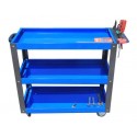 Mobile Maintenance & Work Center Carts (Frame) - Thick, With Tool Shelf, With Brakes - 28" x 14" x 30"_D1778475_1