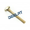 Brass Striking Hammer - 0.45 Kg - 25 cm Wood Handle_D1148126_1