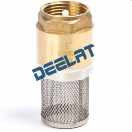 Check Valve with Filter – Brass - 1 Check Valve with Filter – Brass - 1"_D1146131_main