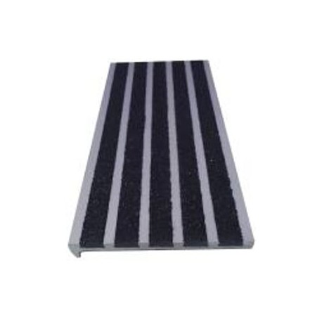 Stair Edging - Aluminum-Carborundum - 3 (Top Skirt) x 0.4 (Front Skirt) - 10 pcs Stair Edging_D1777542_main