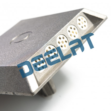 Road Stud - Aluminum - 5 29/32 x 5 29/32 x 31/32 - 1.25 lbs Road Stud_D1790374_main