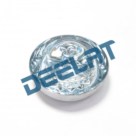 Road Stud - Glass - 3 15/16 x 1 7/8, 2 3/8 x 23/32 - 1.24 lbs Road Stud_D1790391_main