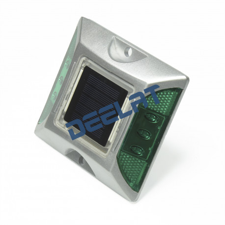 Road Stud - Solar - Aluminum - 5 3/32 x 4 19/32 x 29/32 - 1.3lbs Road Stud_D1790397_main