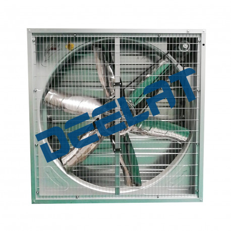 Industrial Exhaust Fan - Wall Mount - 43-5/16 - Belt Drive Industrial Exhaust Fan_D1143852_main