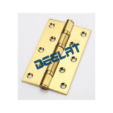 Heavy Duty Hinge - 4 Ball Bearing - 5 - Stainless Steel - Titanic Gold Finish – 3mm Thick - 1 Pair Heavy Duty Hinge_D1779594_main