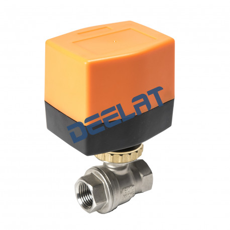 Motorized Ball Valve (Electric) - 2 Way - 0.5, 2.5NM, AC/DC 24 - Proporational Motorized Ball Valve_D1780455_main