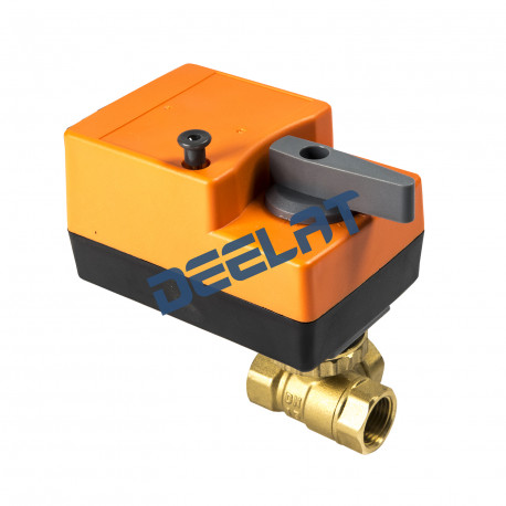 Motorized Ball Valve (Electric) - 3 Way - 0.5, 2.5NM, DC12 - On/ Off or 3 Pt Motorized Ball Valve_D1779702_main