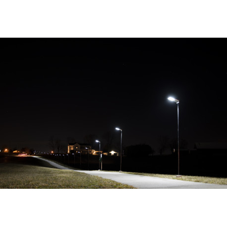 Solar Street Light Remote Control 1000 Lumens LED