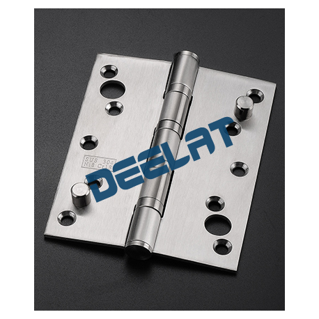 Heavy Duty Hinge - Security - 130mm - Stainless Steel, Polished Finish - 3mm Thick - 1 Pair Heavy Duty Hinge_D1150355_main