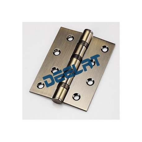 Heavy Duty Hinge - 4 Ball Bearing - 100mm - Stainless Steel - Polished Brass Finish – 3mm Thick - 1 Pair Heavy Duty Hinge_D1149733_main