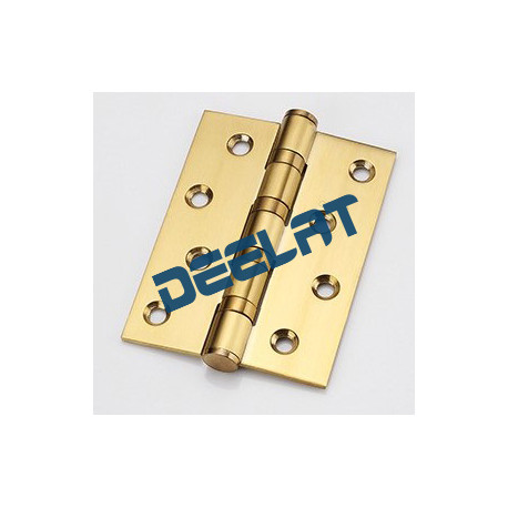 Heavy Duty Hinge - 4 Ball Bearing - 100mm - Stainless Steel - Titanic Gold Finish – 3mm Thick - 1 Pair Heavy Duty Hinge_D1149734_main