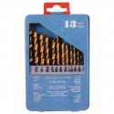 13 Pc. Imported Cobalt Polished Jobbers 1/16"-1/4" Drill Set_D1050032_1