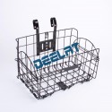Twin Rear Bicycle Carrier Basket - Iron Wire