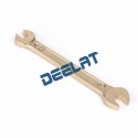 Non-sparking Aluminium-Bronze Double Open Ended Wrench - 11*13*124 mm_D1140210_1