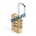 Lock - Brass - Combination - 3-Number - 0.8" x 1.2"_D1140862_1