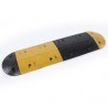 Rubber Speed Bump - End Cap - 9.8" x 19.7" x 3"_D1146869_1