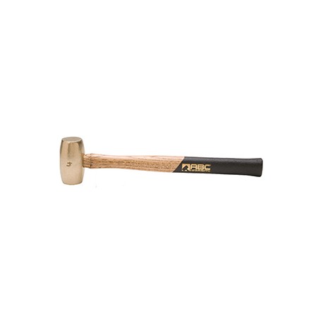 Brass Striking Hammer - 4 lb - 15 Wood Handle Brass Striking Hammer - 4 lb - 15" Wood Handle_D1148132_main