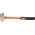 Brass Striking Hammer - 1.8 Kg - 38 cm Wood Handle_D1148132_1