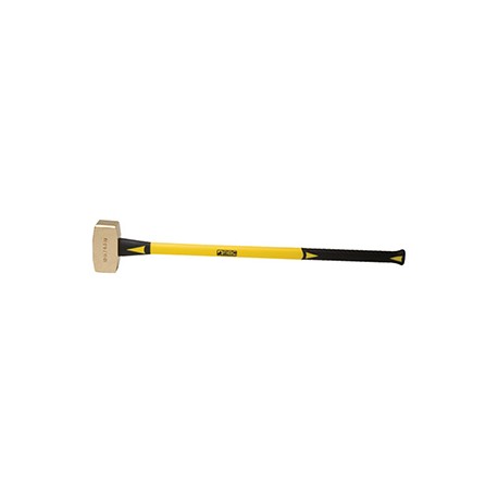 Brass Sledge Hammer - 10 lb - 33 Fiberglass Handle Brass Sledge Hammer - 10 lb - 33" Fiberglass Handle_D1148141_main