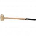 Brass Sledge Hammer - 5.4 Kg - 80 cm Wood Handle_D1148142_1