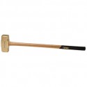 Brass Sledge Hammer - 6.3 Kg - 80 cm Wood Handle_D1148144_1