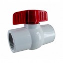 12 Pc Schedule 40 Thread PVC Ball Valve - 3 inch