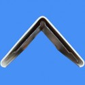 Wall Corner Guard – Hard Vinyl with Aluminum Retainer – Dimensions 39" x 3"_D1143263_1