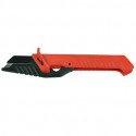 Cutter - Stainless Steel - Auto-Retractable - 50mm Blade Length_D1155633_1