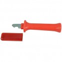 Cutter - Stainless Steel - Auto-Retractable - 28mm Blade Length_D1155635_1