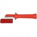Cutter - Stainless Steel - Auto-Retractable - 50mm Blade Length_D1155636_1