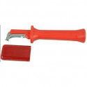 Cutter - Stainless Steel - Auto-Retractable - 38mm Blade Length_D1155637_1