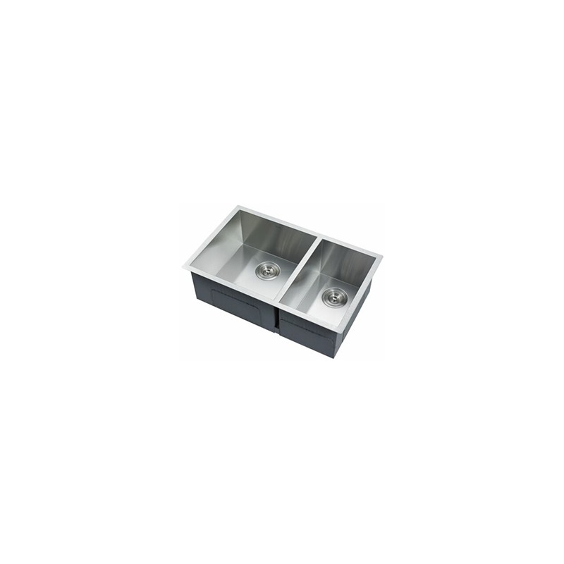 D1160033 Kitchen Or Bar Sink Stainless Steel Double