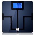 Body Fat & Hydration Scale - Backlit LCD, Black/ Grey