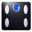 Body Fat & Hydration Scale - Black w/ White and Chrome