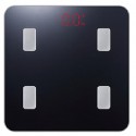Body Fat & Hydration Scale - Hi-Vis Red LED's, Black w/ White